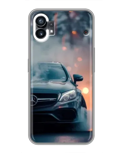 Чехол для OPPO F31 с картинкой «Mercedes — ночной город» Чехол для OPPO F31 с картинкой «Mercedes — ночной город»