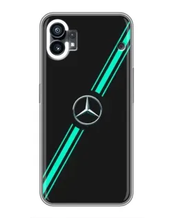 Чехол для OPPO F31 с картинкой «Спортивные линии Mercedes»
