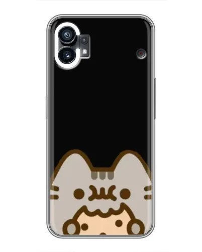 Чехол для OPPO F31 с картинкой «Пушин на черном»