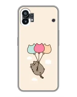 Чехол для OPPO F31 с картинкой «Пушин на шариках»