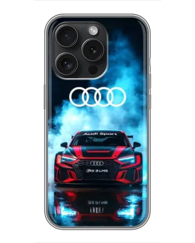 Чехол для OPPO Find X10 E с картинкой «Audi Sport — неон»