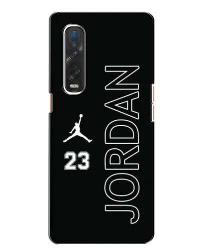 Чехол для OPPO Find X2 с картинкой «Jordan Vertical»