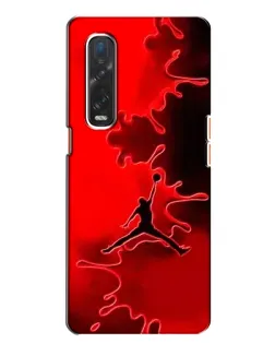 Чохол для OPPO Find X2 з картинкою «Jordan Red Smoke»