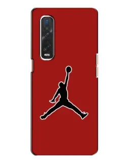 Чохол для OPPO Find X2 з картинкою «Jordan Red Back»