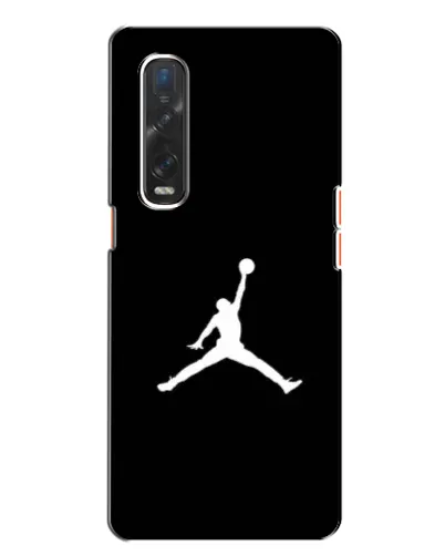 Чехол для OPPO Find X2 с картинкой «Jordan Silhouette»