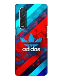 Чехол для OPPO Find X2 с картинкой «Абстракция Adidas»