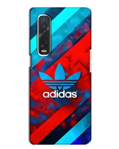 Чехол для OPPO Find X2 с картинкой «Абстракция Adidas»