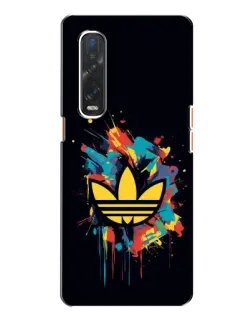 Чехол для OPPO Find X2 с картинкой «Adidas Splash»