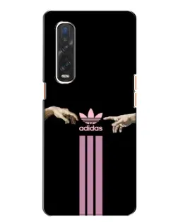 Чехол для OPPO Find X2 с картинкой «Adidas Hands»