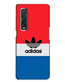 Чехол для OPPO Find X2 с картинкой «Ретро блоки Adidas»