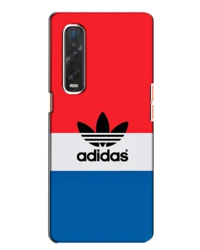 Чехол для OPPO Find X2 с картинкой «Ретро блоки Adidas»