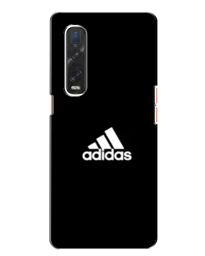 Чехол для OPPO Find X2 с картинкой «Adidas Red Style»