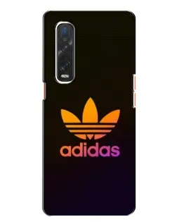 Чехол для OPPO Find X2 с картинкой «Градиент Adidas»