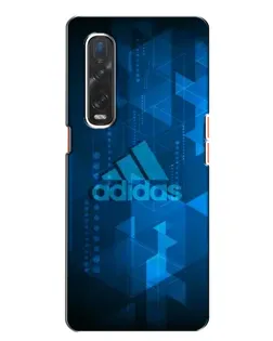 Чехол для OPPO Find X2 с картинкой «Adidas Sport Art»