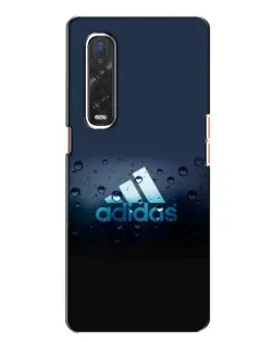 Чехол для OPPO Find X2 с картинкой «Adidas Water Drops»