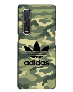 Чехол для OPPO Find X2 с картинкой «Милитари стиль Adidas»