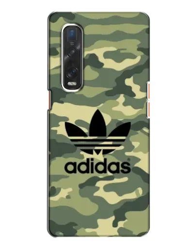Чехол для OPPO Find X2 с картинкой «Милитари стиль Adidas»