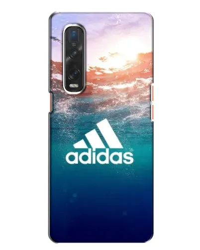 Чехол для OPPO Find X2 с картинкой «Океанская глубина адидас»