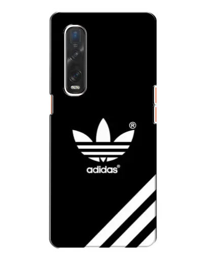 Чехол для OPPO Find X2 с картинкой «Adidas с диагональными полосами»