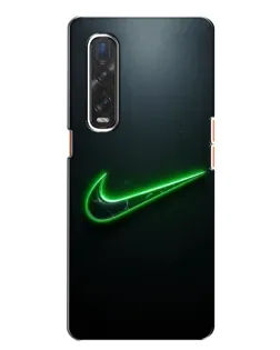 Чохол для OPPO Find X2 з картинкою «Неоновий контур Nike» Чохол для OPPO Find X2 з картинкою «Неоновий контур Nike»