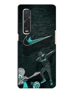 Чехол для OPPO Find X2 с картинкой «Спортивный арт Nike» Чехол для OPPO Find X2 с картинкой «Спортивный арт Nike»