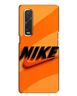 Чехол для OPPO Find X2 с картинкой «Оранжевый драйв Nike» Чехол для OPPO Find X2 с картинкой «Оранжевый драйв Nike»