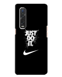 Чехол для OPPO Find X2 с картинкой «Текстовый принт Nike» Чехол для OPPO Find X2 с картинкой «Текстовый принт Nike»