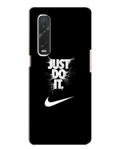 Чехол для OPPO Find X2 с картинкой «Текстовый принт Nike» Чехол для OPPO Find X2 с картинкой «Текстовый принт Nike»