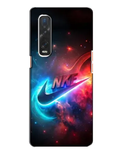 Чехол для OPPO Find X2 с картинкой «Огненный логотип Nike» Чехол для OPPO Find X2 с картинкой «Огненный логотип Nike»