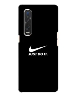 Чехол для OPPO Find X2 с картинкой «Минимализм от Nike» Чехол для OPPO Find X2 с картинкой «Минимализм от Nike»