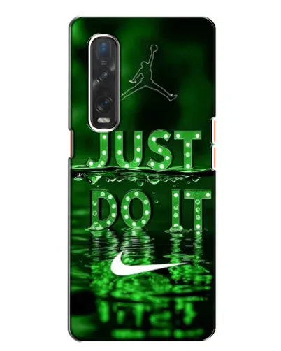 Чехол для OPPO Find X2 с картинкой «Зеленый неоновый Nike» Чехол для OPPO Find X2 с картинкой «Зеленый неоновый Nike»