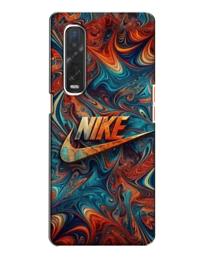 Чехол для OPPO Find X2 с картинкой «Nike в абстракции» Чехол для OPPO Find X2 с картинкой «Nike в абстракции»
