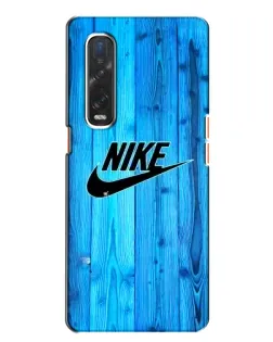 Чехол для OPPO Find X2 с картинкой «Голубое дерево Nike» Чехол для OPPO Find X2 с картинкой «Голубое дерево Nike»