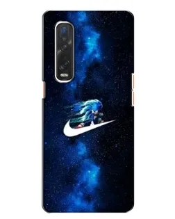 Чехол для OPPO Find X2 с картинкой «Звездный путь Nike» Чехол для OPPO Find X2 с картинкой «Звездный путь Nike»
