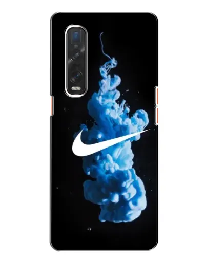 Чехол для OPPO Find X2 с картинкой «Nike и синий дым» Чехол для OPPO Find X2 с картинкой «Nike и синий дым»