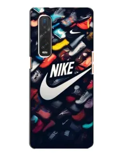 Чехол для OPPO Find X2 с картинкой «Коллекция кроссовок Nike» Чехол для OPPO Find X2 с картинкой «Коллекция кроссовок Nike»