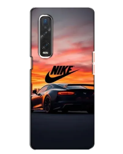 Чехол для OPPO Find X2 с картинкой «Nike и суперкар» Чехол для OPPO Find X2 с картинкой «Nike и суперкар»