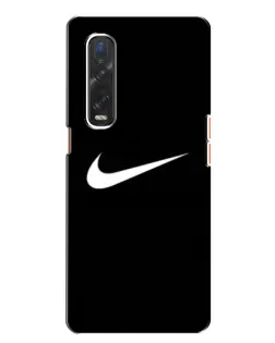 Чехол для OPPO Find X2 с картинкой «Минималистический Найк» Чехол для OPPO Find X2 с картинкой «Минималистический Найк»