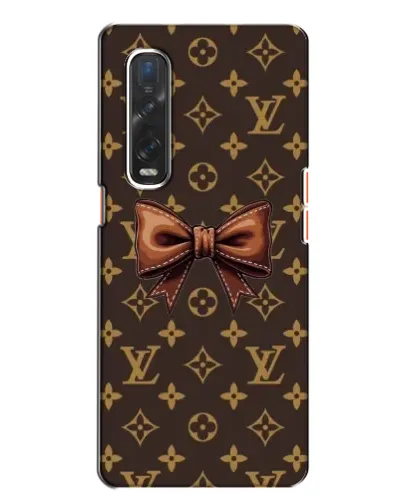 Чехол для OPPO Find X2 с картинкой «LV с бантом»