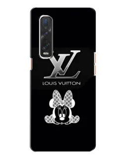Чехол для OPPO Find X2 с картинкой «LV и Минни Маус»