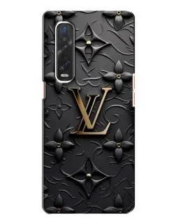 Чехол для OPPO Find X2 с картинкой «Кожаная текстура LV»