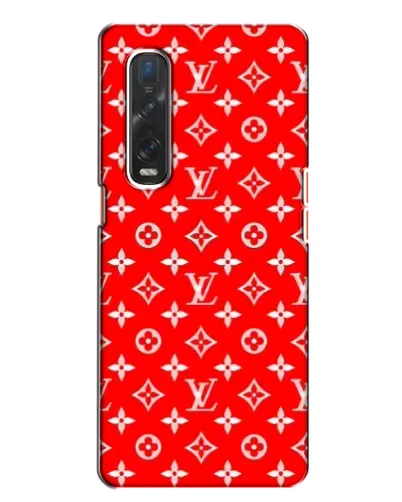 Чехол для OPPO Find X2 с картинкой «Яркий паттерн LV»
