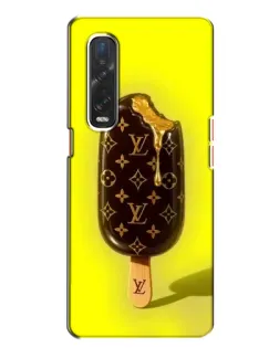 Чехол для OPPO Find X2 с картинкой «Мороженое от LV»