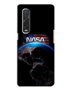 Чохол для OPPO Find X2 з картинкою «Земля з космосу NASA»
