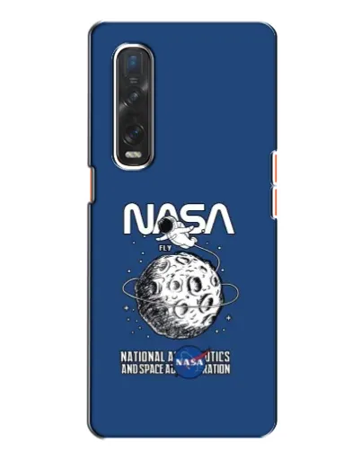 Чохол для OPPO Find X2 з картинкою «NASA — місячна місія»