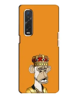 Чохол для OPPO Find X2 з картинкою «Золота мавпа Bored Ape» Чохол для OPPO Find X2 з картинкою «Золота мавпа Bored Ape»
