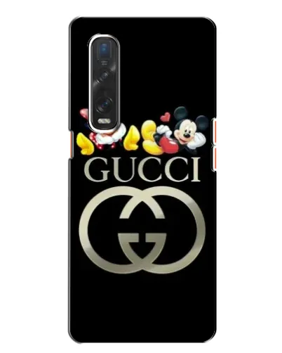 Чохол для OPPO Find X2 з картинкою «Gucci — герої Disney»