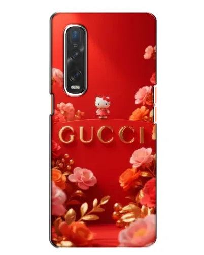 Чохол для OPPO Find X2 з картинкою «Gucci — золотий сад»