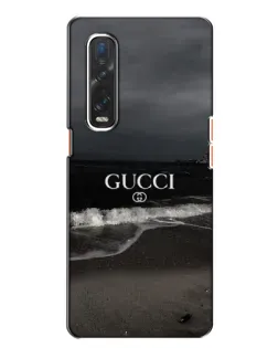 Чохол для OPPO Find X2 з картинкою «Gucci — морський прибій»