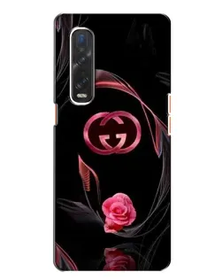Чохол для OPPO Find X2 з картинкою «Gucci — неонова троянда»